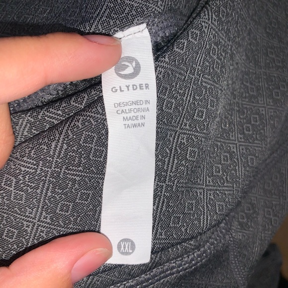 Glyder 7/8 Legging in Spanish Tile Jacquard - Picture 8 of 8